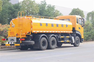 高效多能，環(huán)保先鋒 國六東風(fēng)天龍后八輪20噸灑水車與洗掃車解析